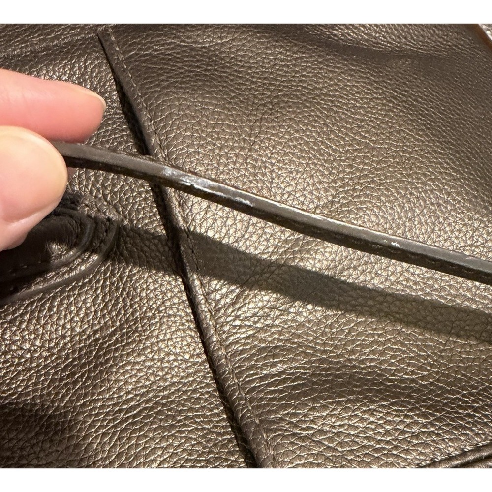 Brighton Pretty Tough Jax Tote Pebble Grain Leather Handbag Capsule Quiet Luxury - Picture 10 of 17